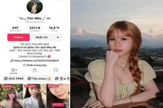 Poster of Phim sex tiktoker Trúc Mây quyến rũ lộ ra